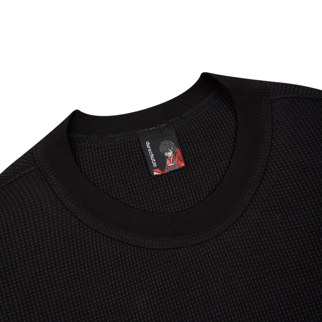 "spiderweb v2" waffle T Shirt black