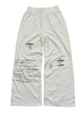 "the end" sweats grey