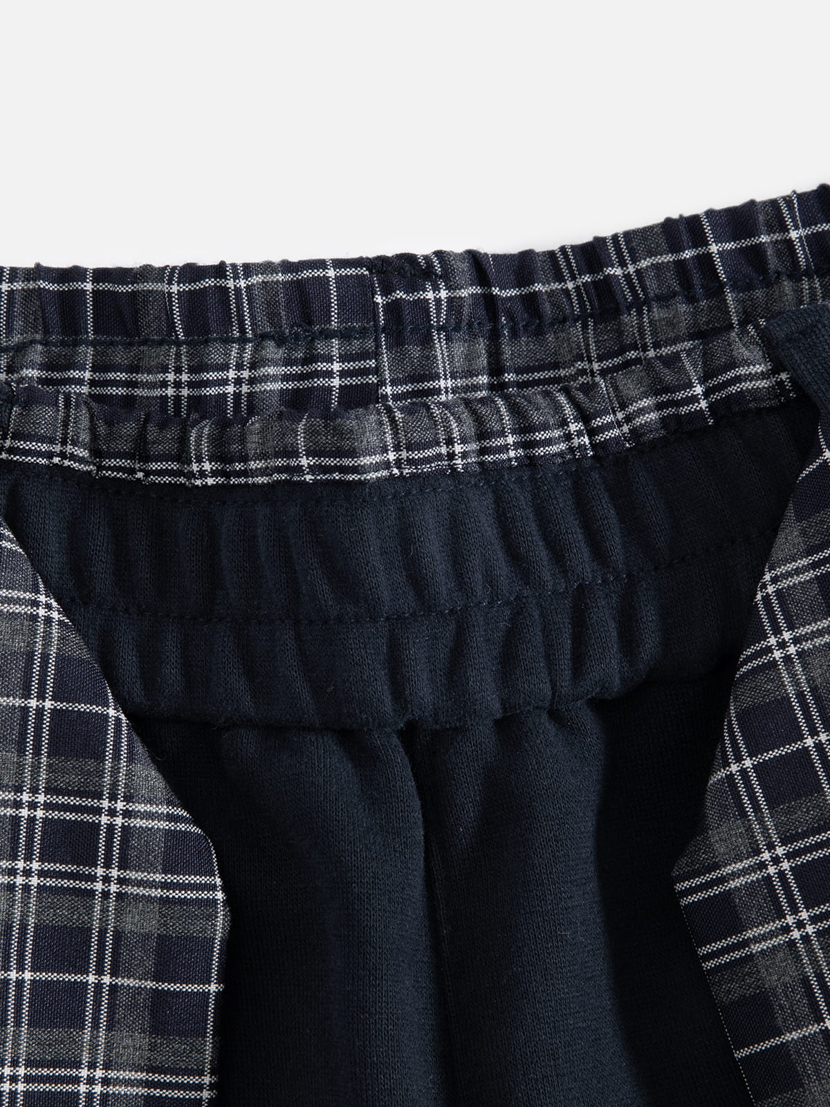 Aelfric Eden Plaid Tie Baggy Barrel Sweatpants