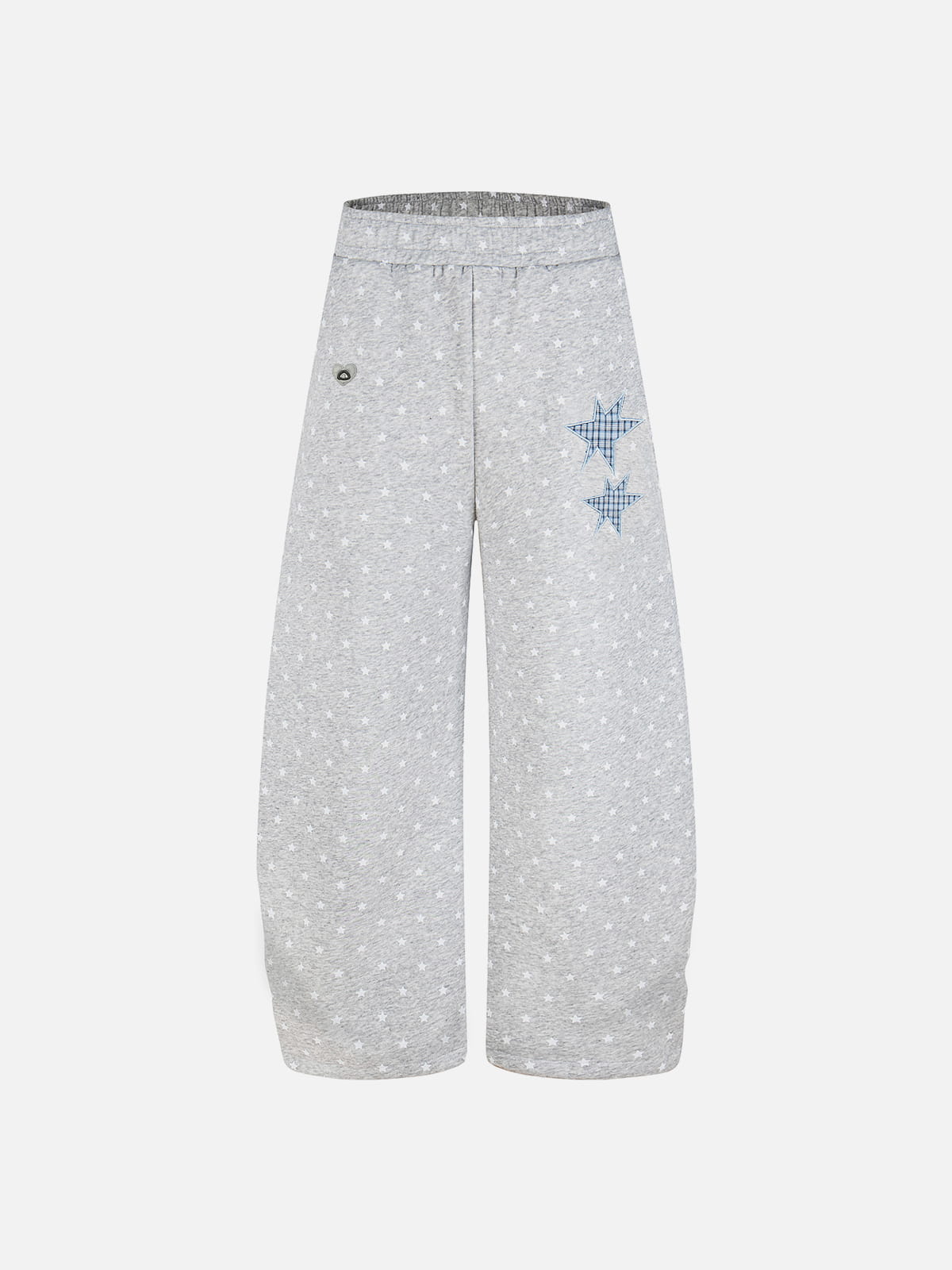 Aelfric Eden Star Print Baggy Barrel Sweatpants