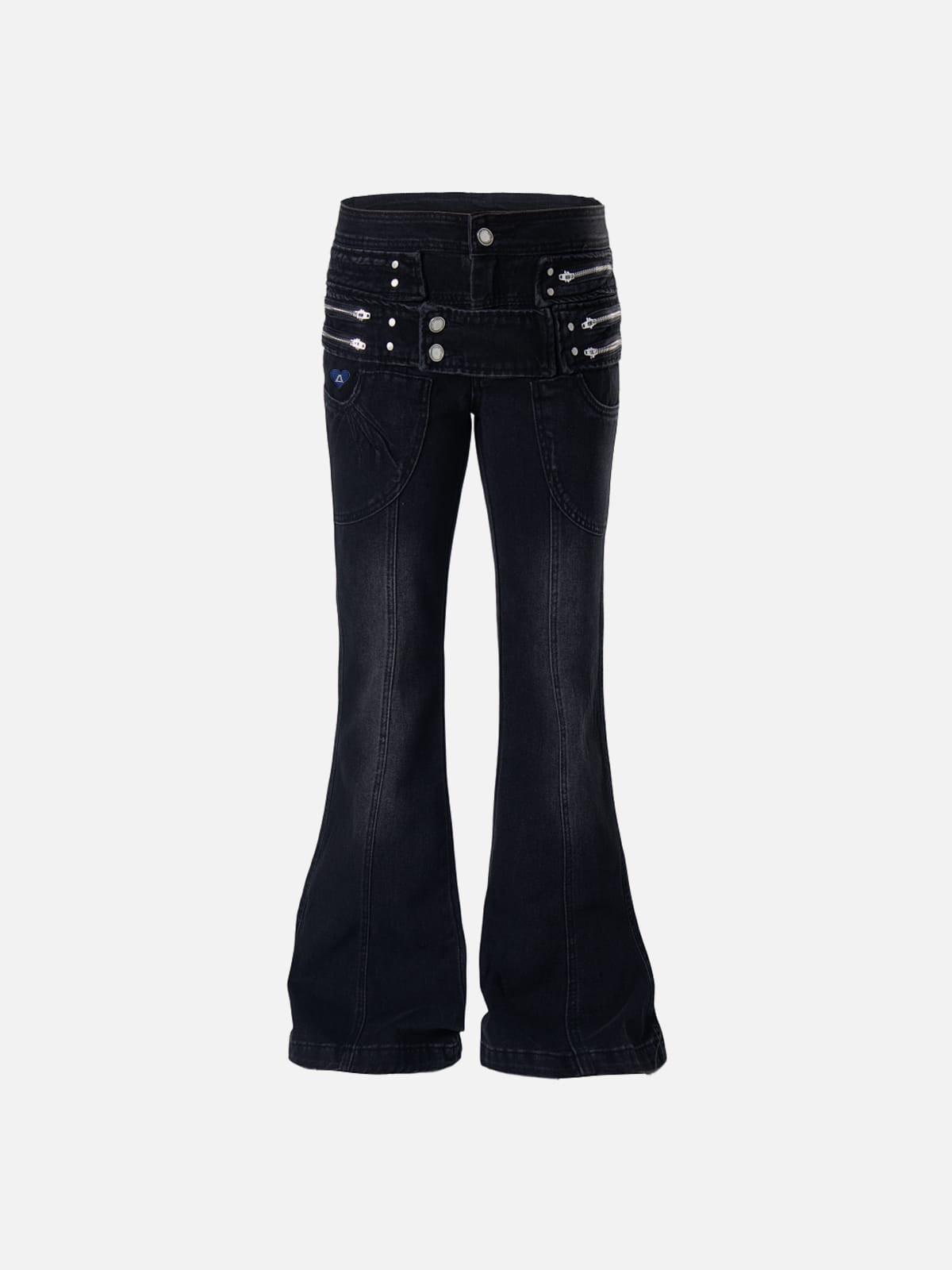 Aelfric Eden Zip Pocket Bootcut Jeans