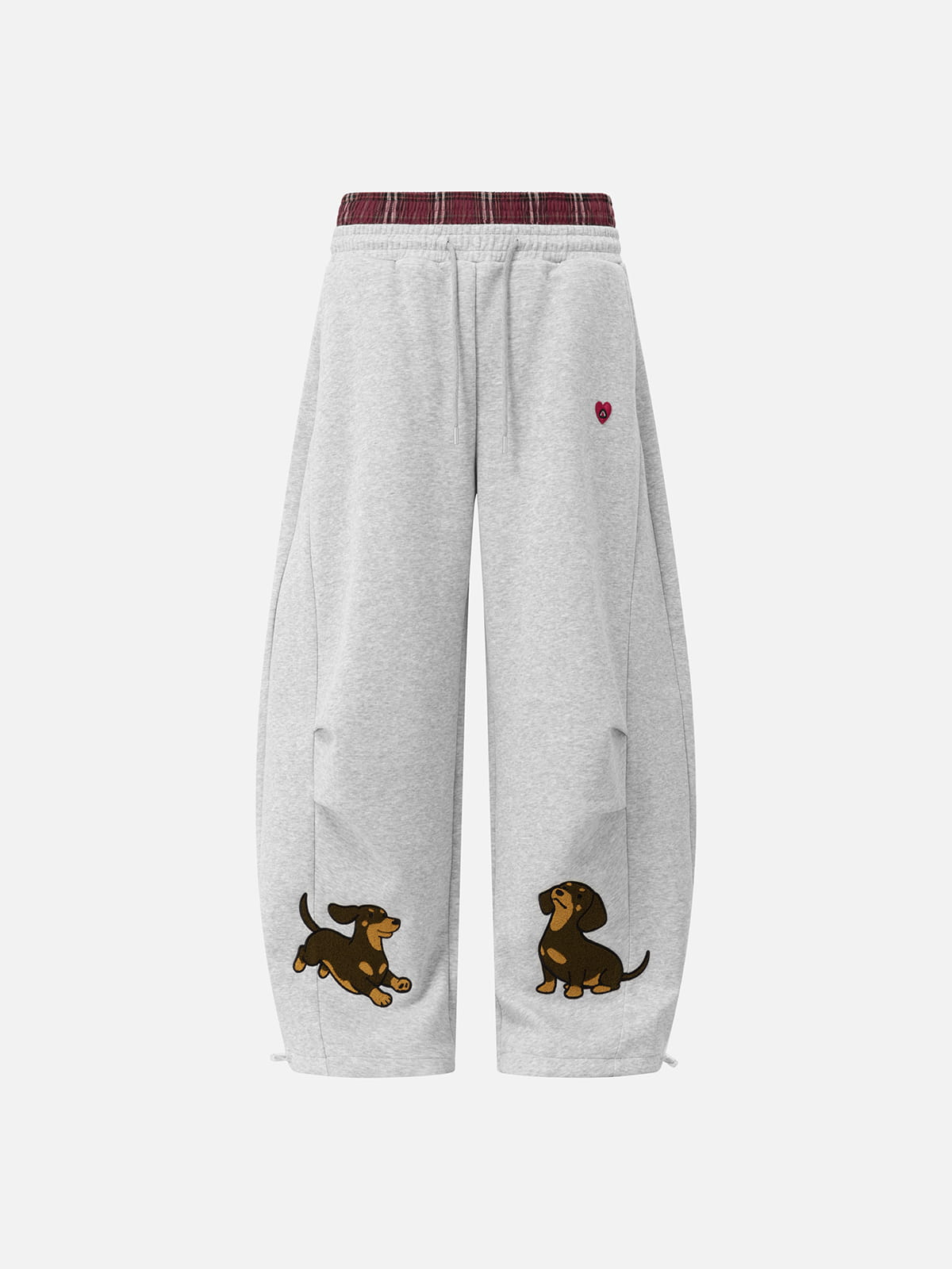 Aelfric Eden Dachshund Double Waist Baggy Barrel Sweatpants