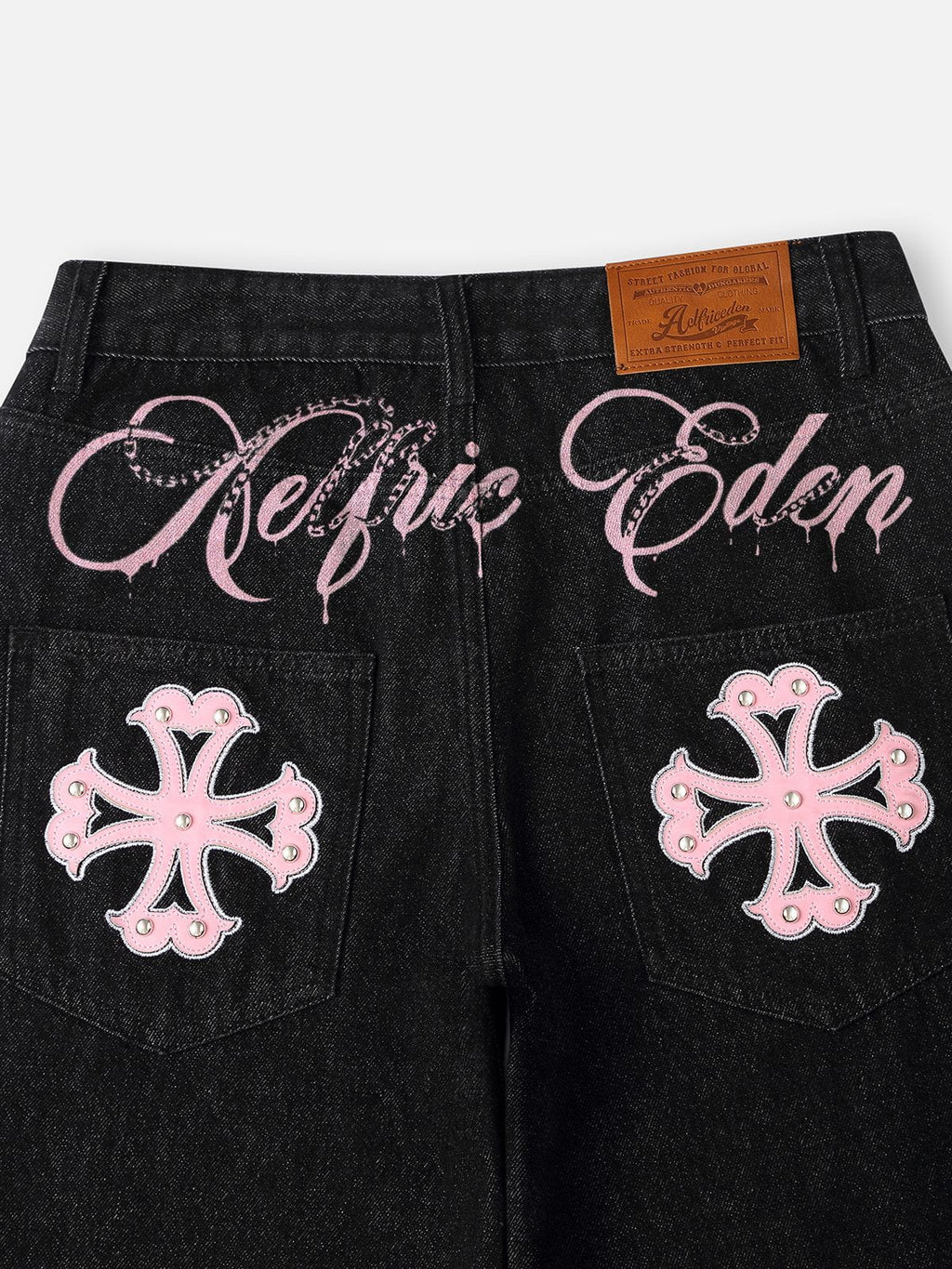 Aelfric Eden Cross Pocket Baggy Barrel Jeans